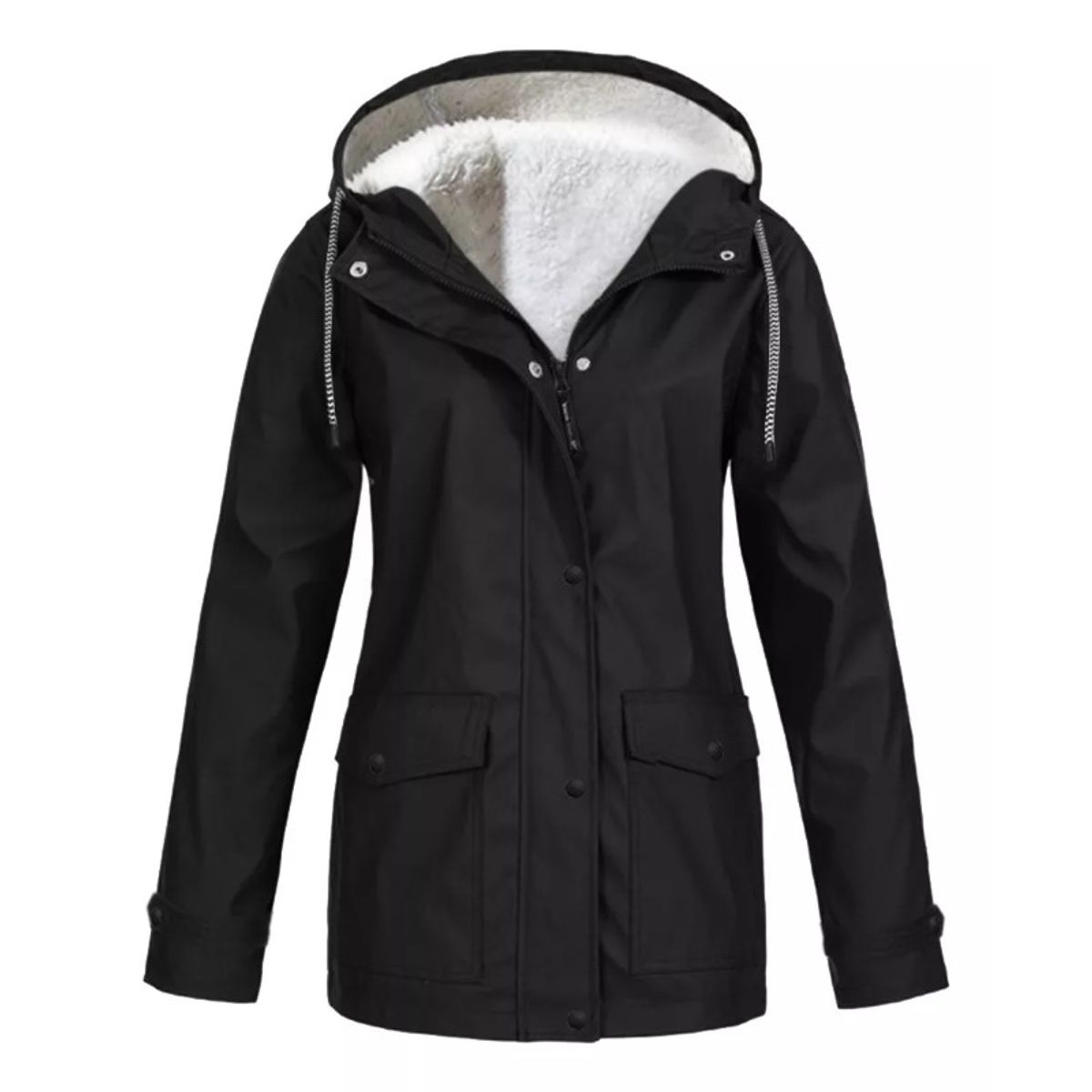 GIOIO - Chamarra Chamarra Impermeable Dama Rompeviento