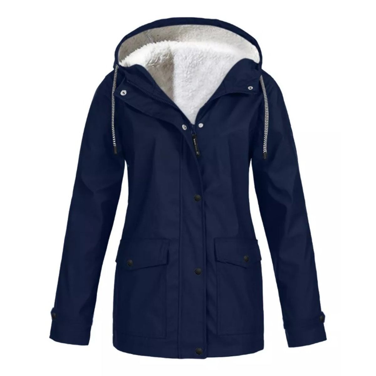 GIOIO - Chamarra Chamarra Impermeable Dama Rompeviento