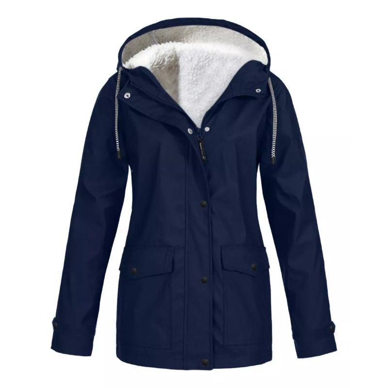 GIOIO - Chamarra Chamarra Impermeable Dama Rompeviento