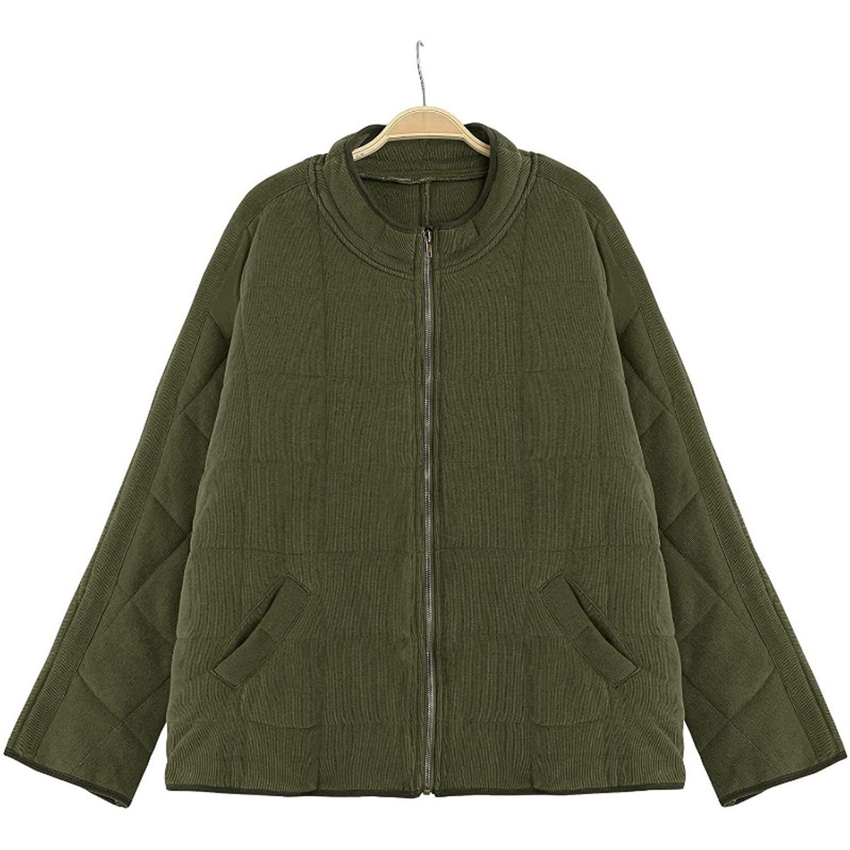 GIOIO - Chaqueta Mujer PU Ajustada Casual Abrigo Versátil