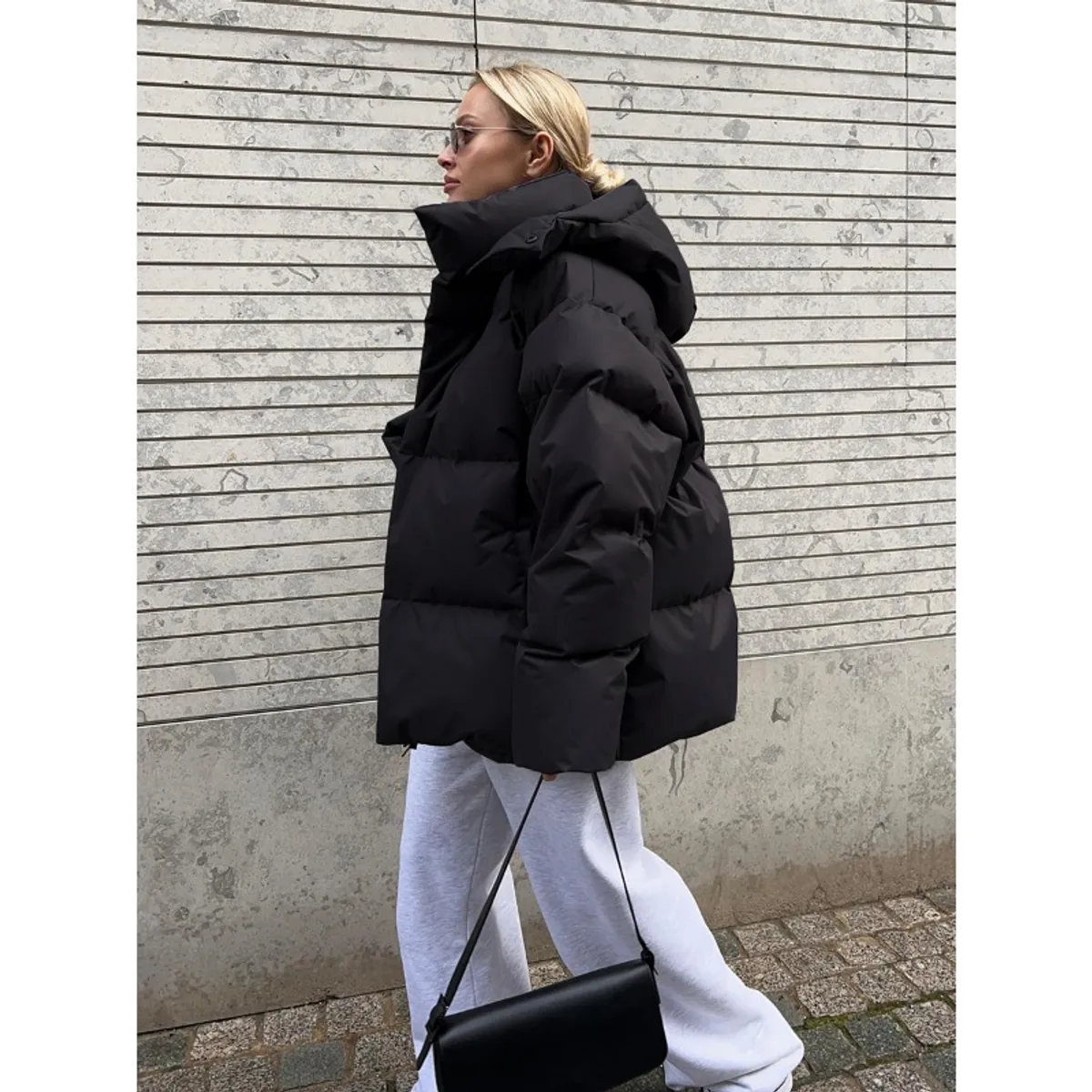 GIOIO - Chaqueta mujer de algodon gruesa holgada estilo europeo otoño invierno