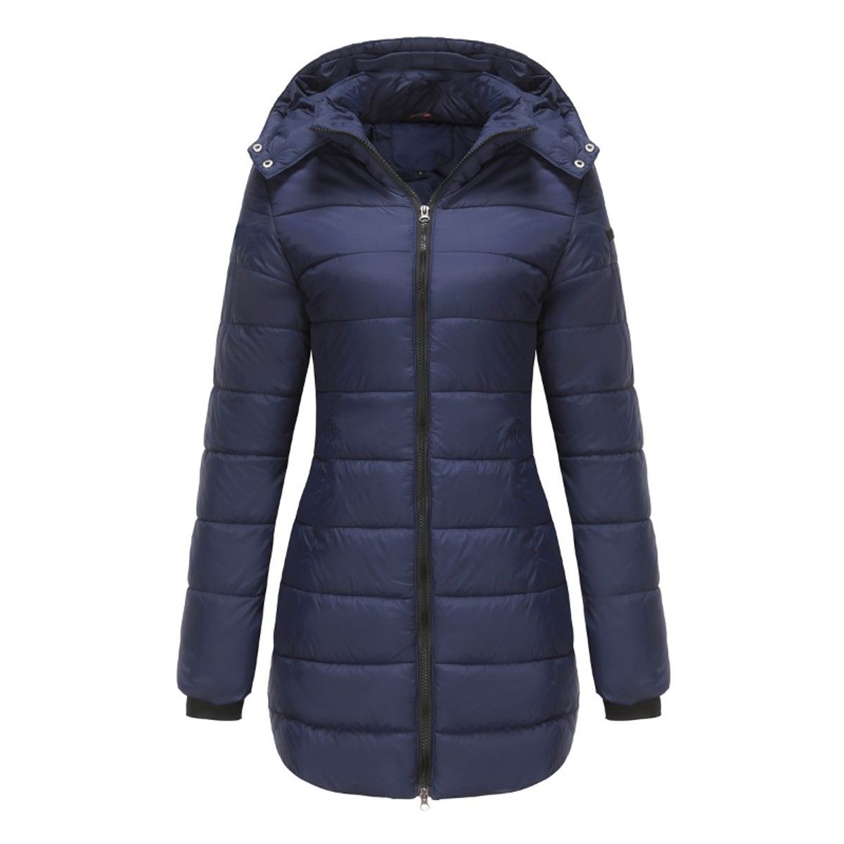 GIOIO - Parka Mujer Impermeable Capucha Desmontable Forro Polar Invierno