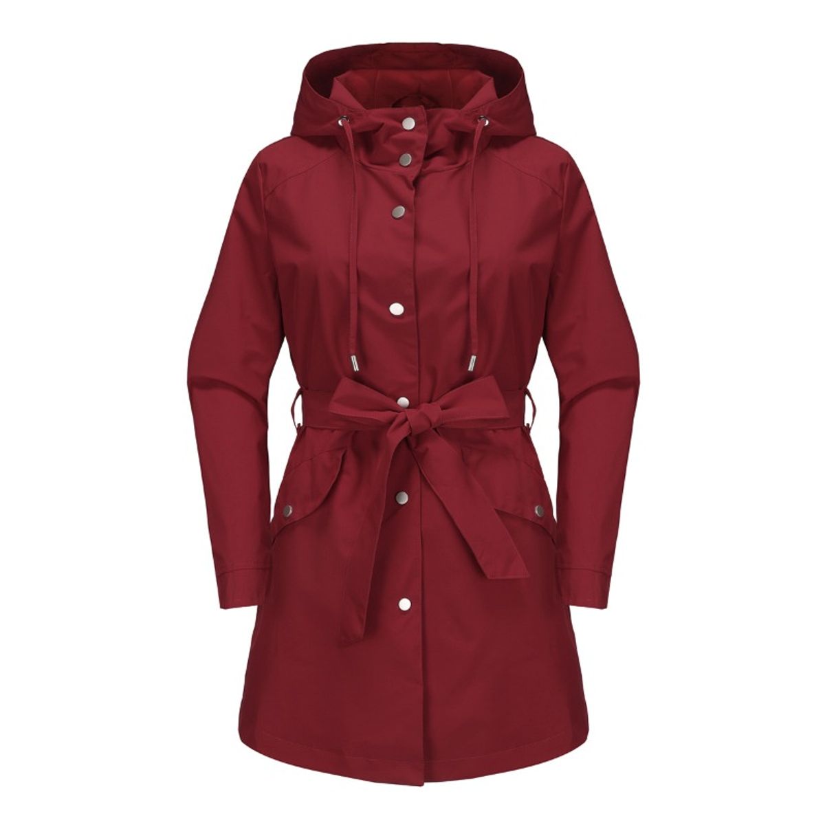 GIOIO - Chaqueta mujer impermeable ligera con capucha holgada casual