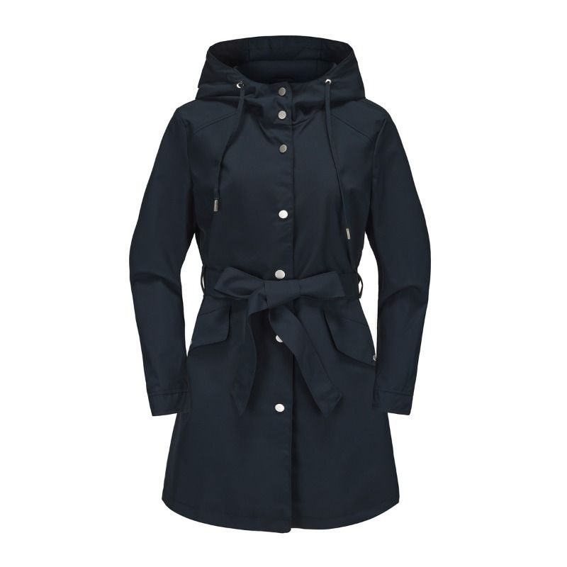 GIOIO - Chaqueta mujer impermeable ligera con capucha holgada casual