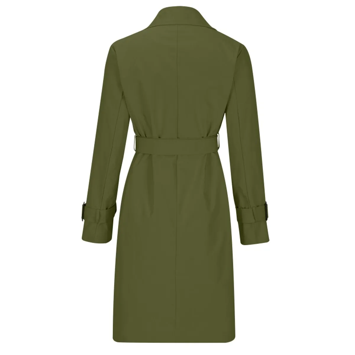 GIOIO - Abrigo Mujer Doble Botonadura Casual Entallado Otoño Invierno