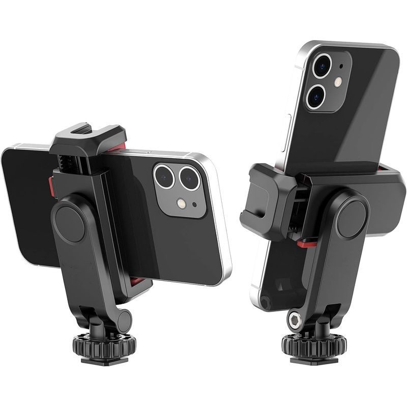 KUANGYE - 360° Ajustable Soporte De Trípode Para Teléfono Adaptador