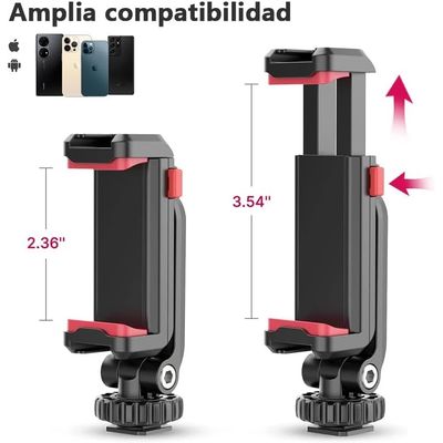 Imagen 2 del producto 360° Ajustable Soporte De Trípode Para Teléfono Adaptador
