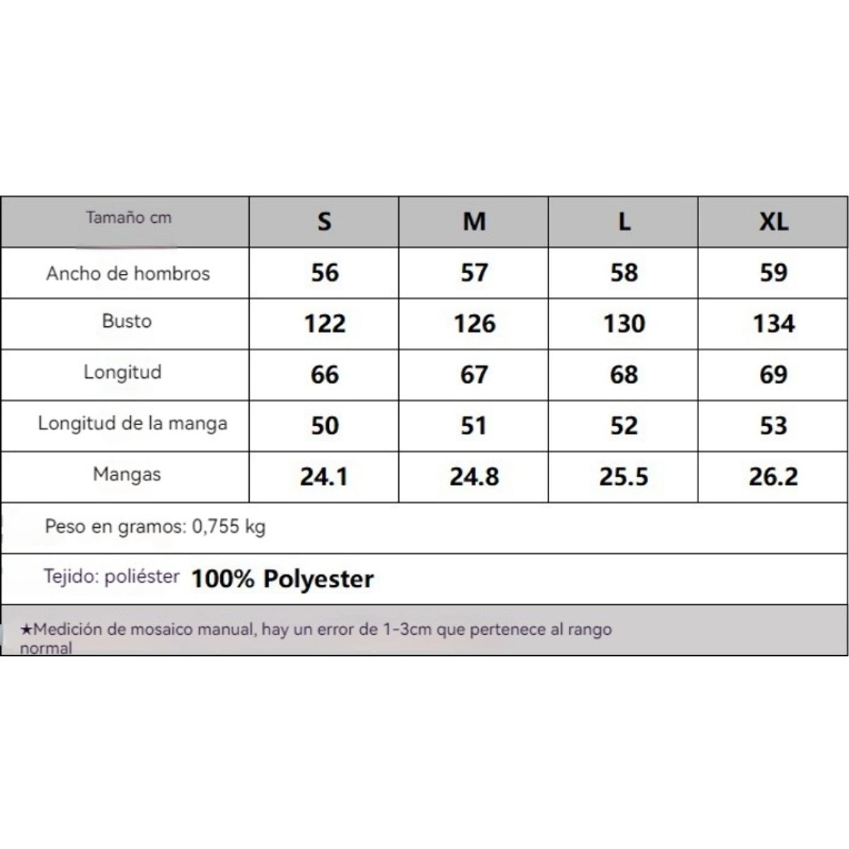 GIOIO - Abrigo Mujer Holgado Estilo Retro Manga Larga Multiusos
