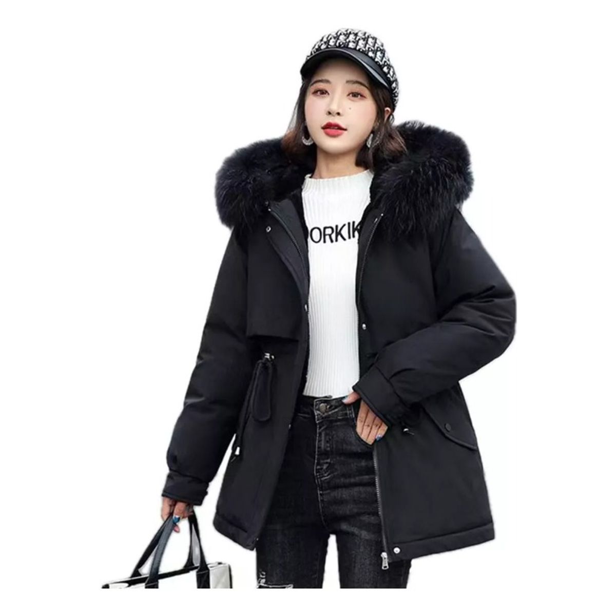 GIOIO - Chamarras De Invierno Para Mujer Abrigo Cálido Con Capucha