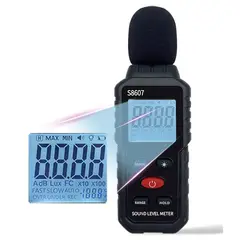 KUANGYE - Medidor Nivel Ruido Sonometro Decibeles 30 - 130 Dba S8607