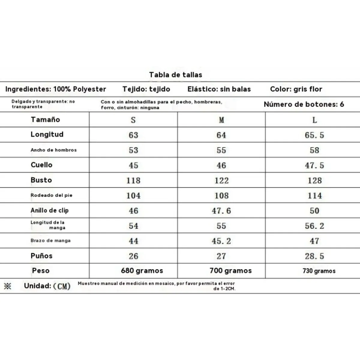 GIOIO - Chaqueta Mujer Bomber Cuello Alto Cierre Oculto Invierno