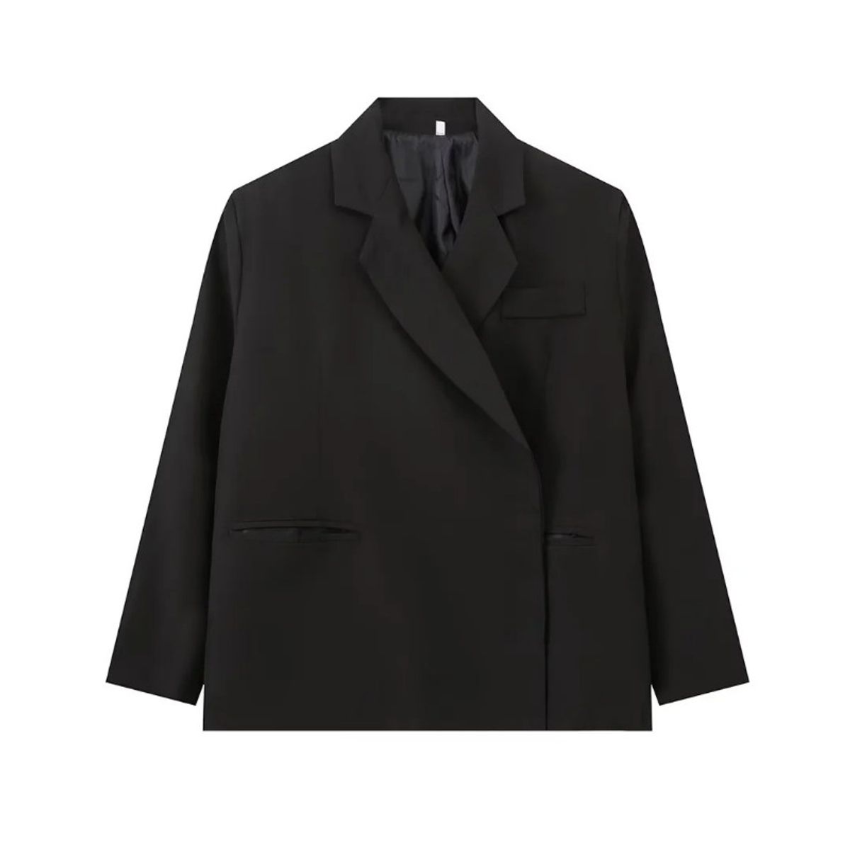 GIOIO - Blazer Mujer Solapas Botones Lateral Casual Ajustado