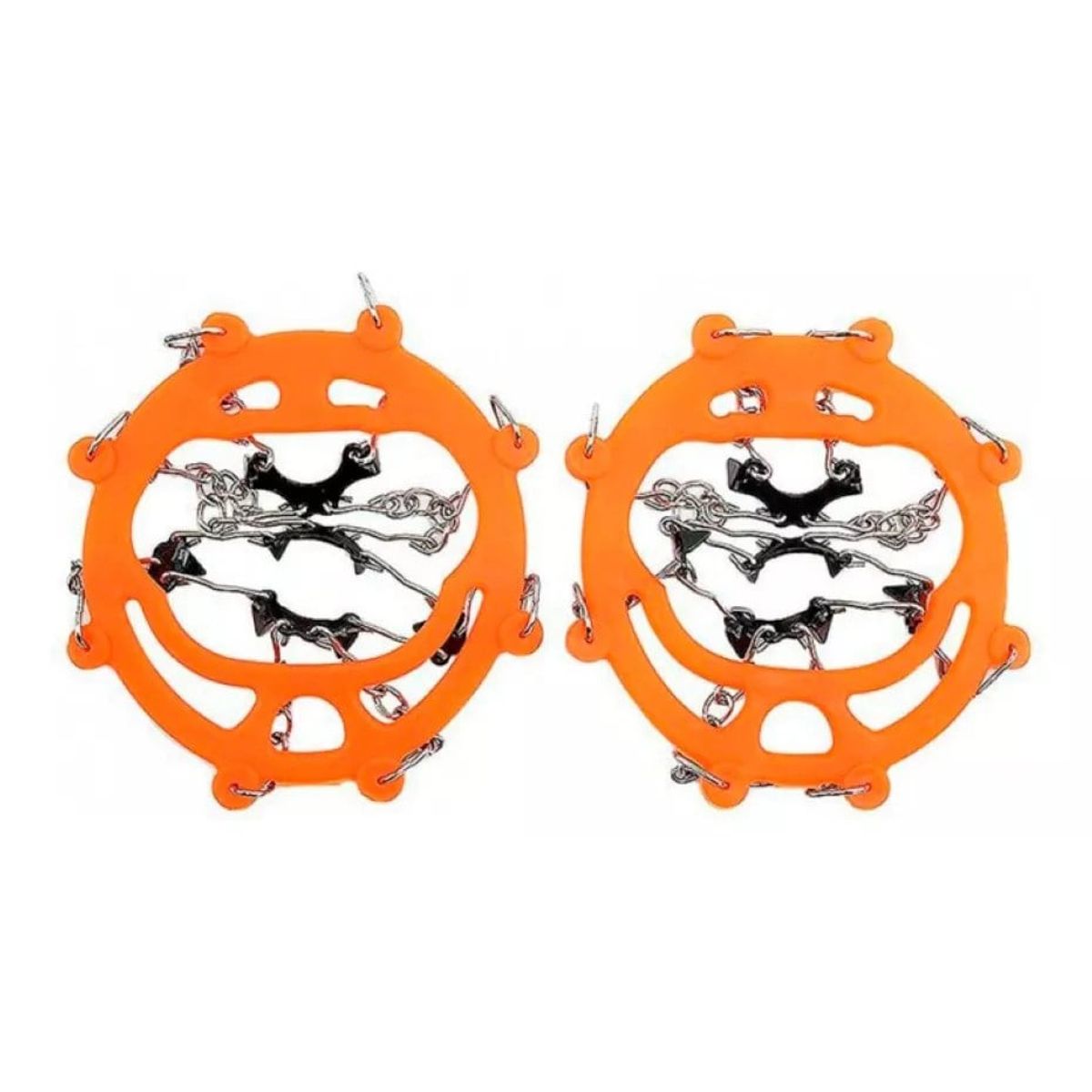 KUANGYE - Crampones Ajustables Crampones Nieve 8d Trekking Outdoor