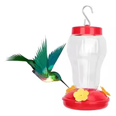 KUANGYE - Bebedero Conico Para Colibri 480 Ml 4 Flores 100% Resultados