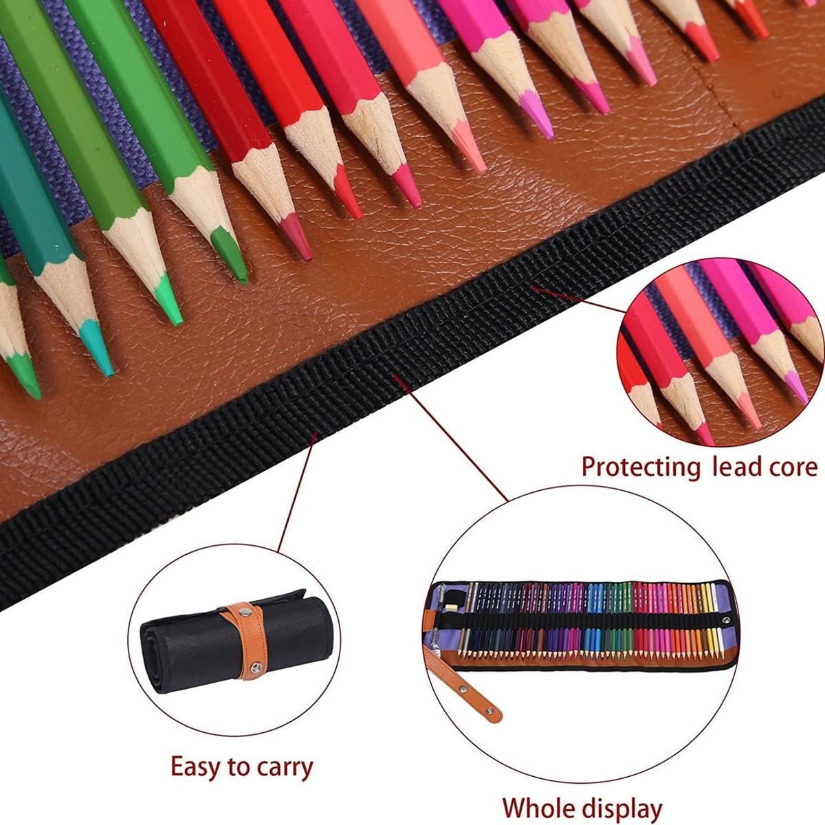 EVERSO - Set 50 Piezas Lapices De Colores Profesional Dibujo De Arte