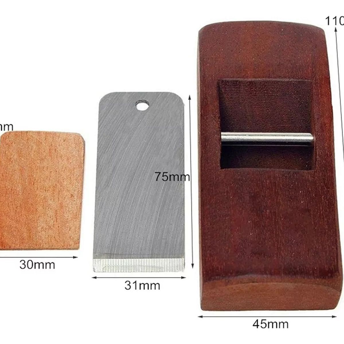 KUANGYE - Cepillo Madera Carpintero Corte Desbarbado Tallar Mueble