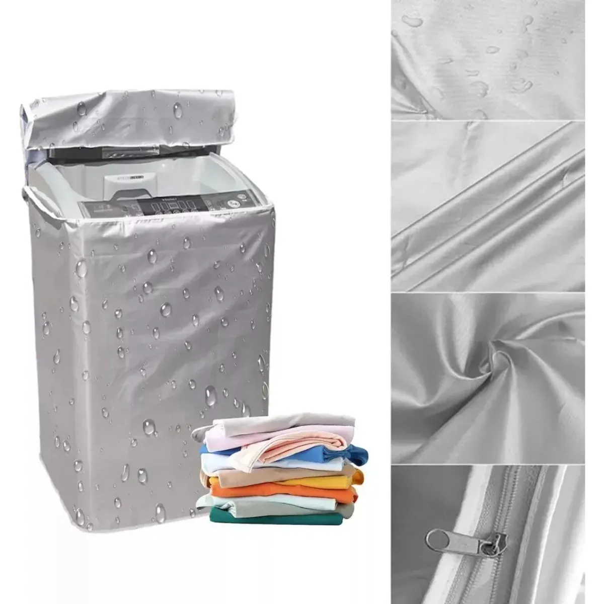 KUANGYE - Impermeable De Lavadora Vertical Fundas Lavadoras