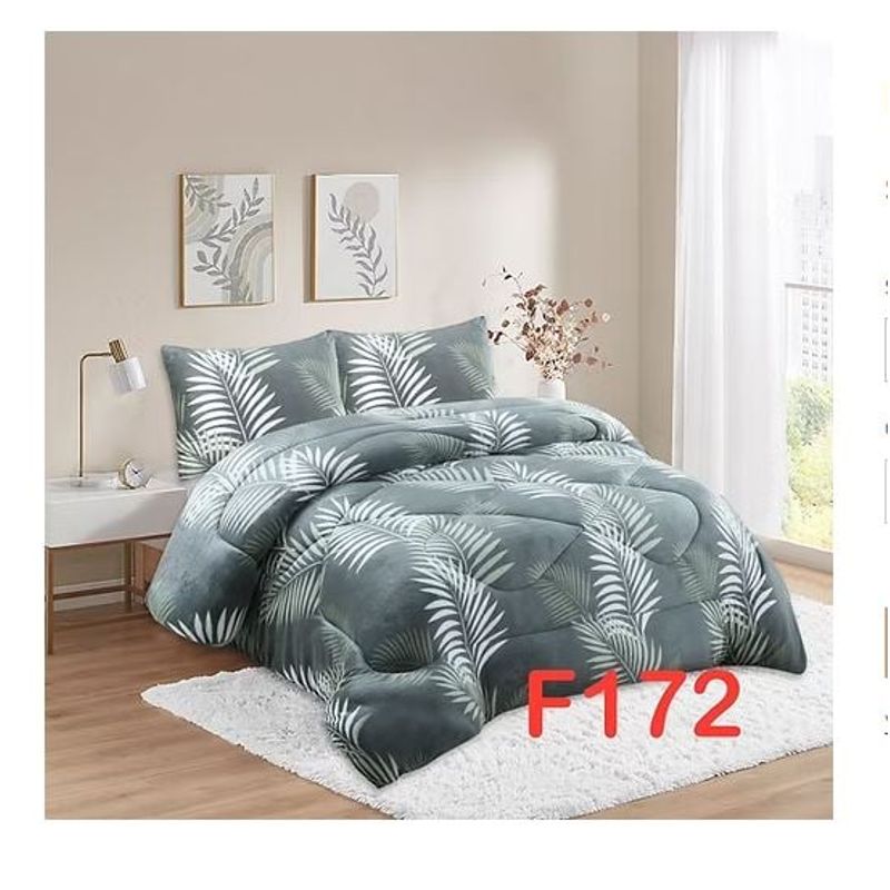 GENERICO - Cobertor de Invierno Plush con chiporro 2 Plazas