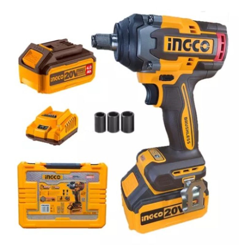 INGCO - LLAVE DE IMPACTO INALAMBRICA 500NN INGCO