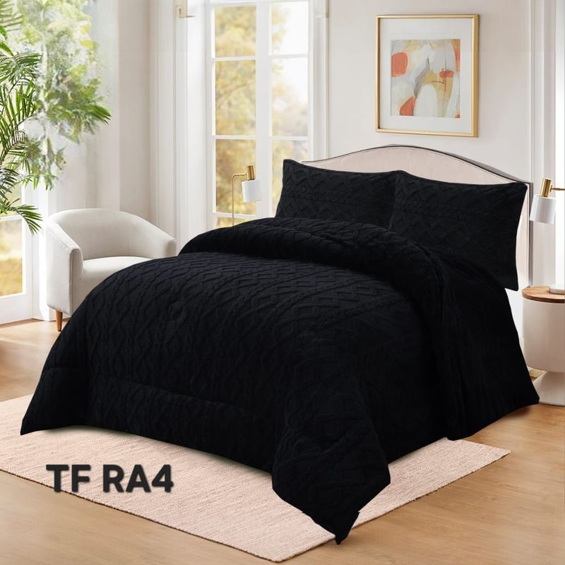 ANGELES DEL HOGAR - PLUMON DE INVIERNO TEN FEI TEXTURIZADO 180X230CM