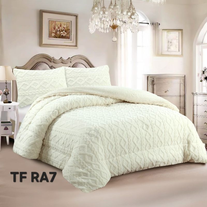 ANGELES DEL HOGAR - PLUMON DE INVIERNO TEN FEI TEXTURIZADO 180X230CM