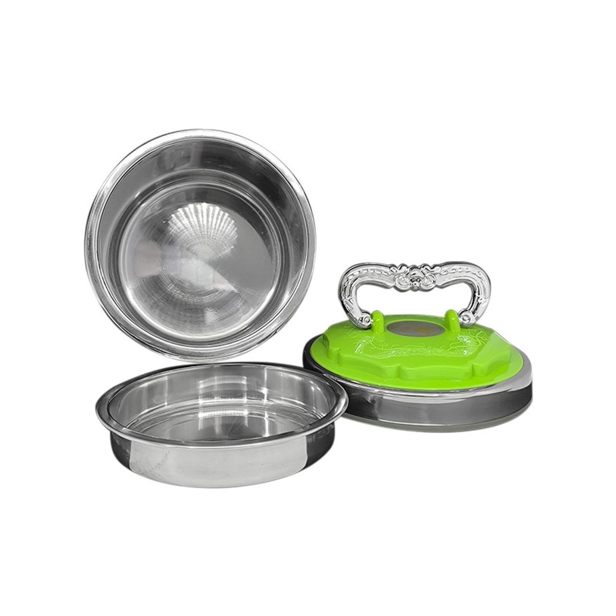 GENERICO - VIANDA DE ACERO INOXIDABLE FIAMBRERA 16CM