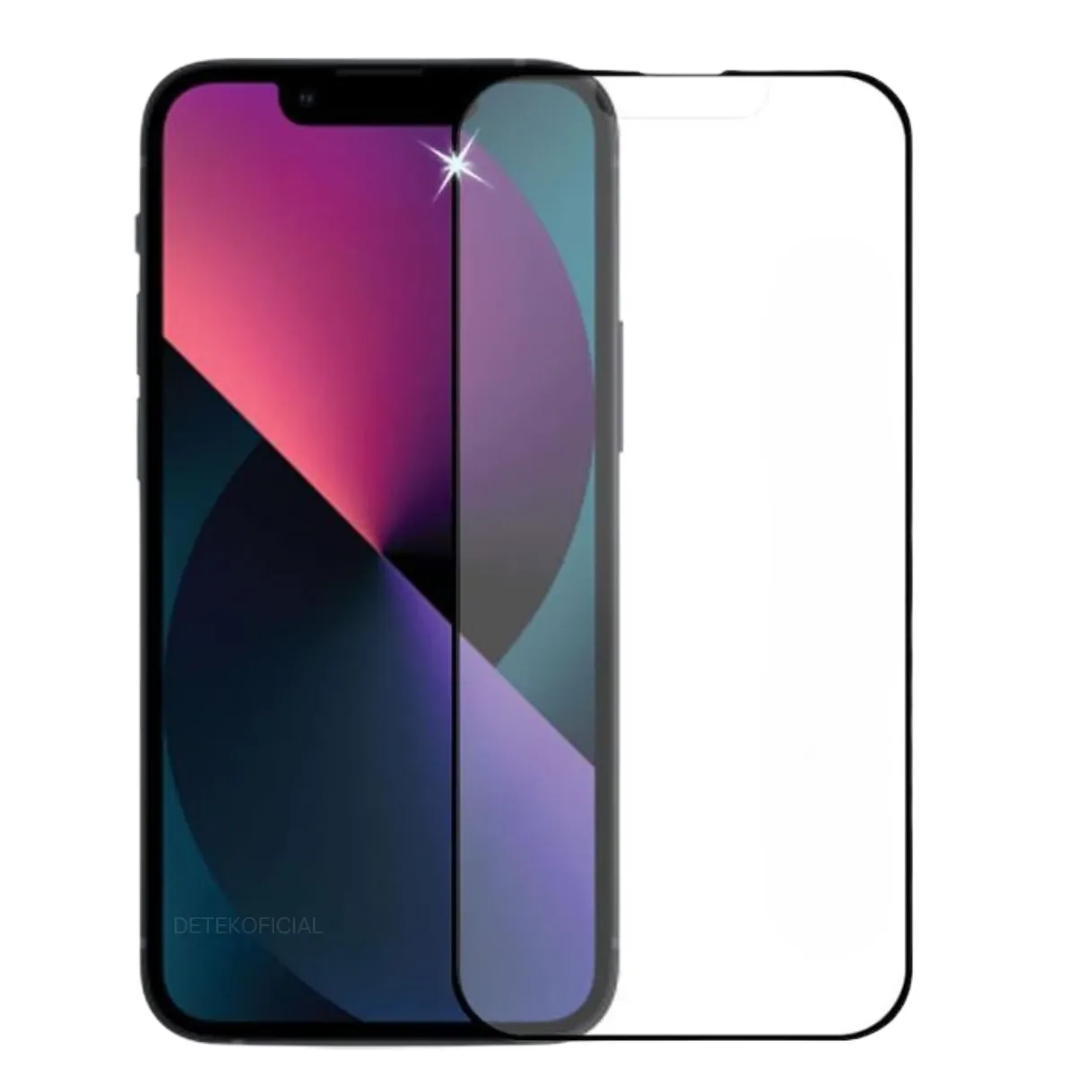 GENERICO - Lamina Mica Vidrio Templado Completa Para iPhone 16E