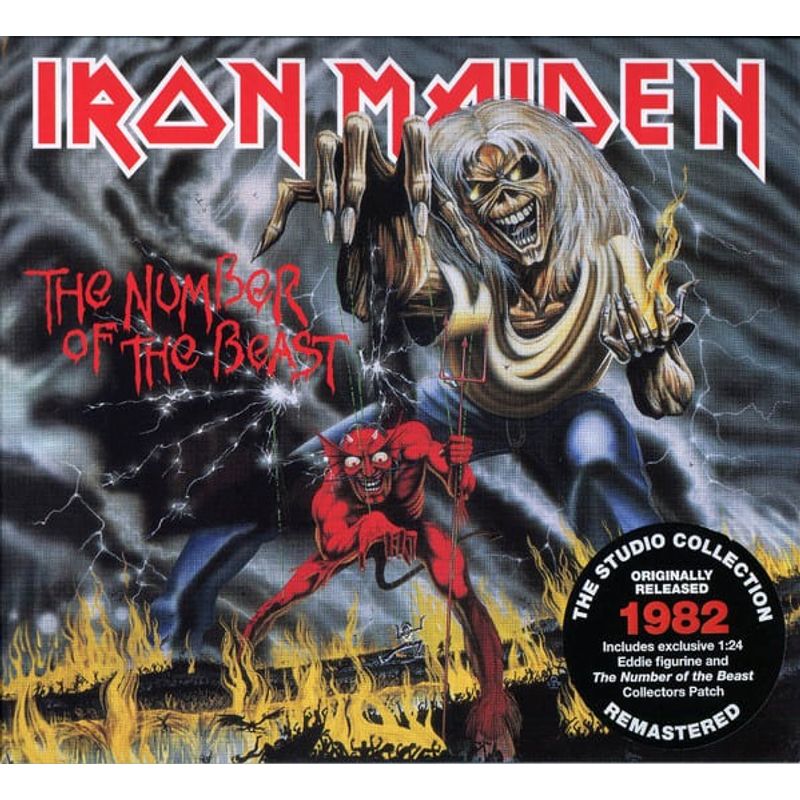 GENERICO - CD Iron Maiden - The Number Of The Beast Digipack