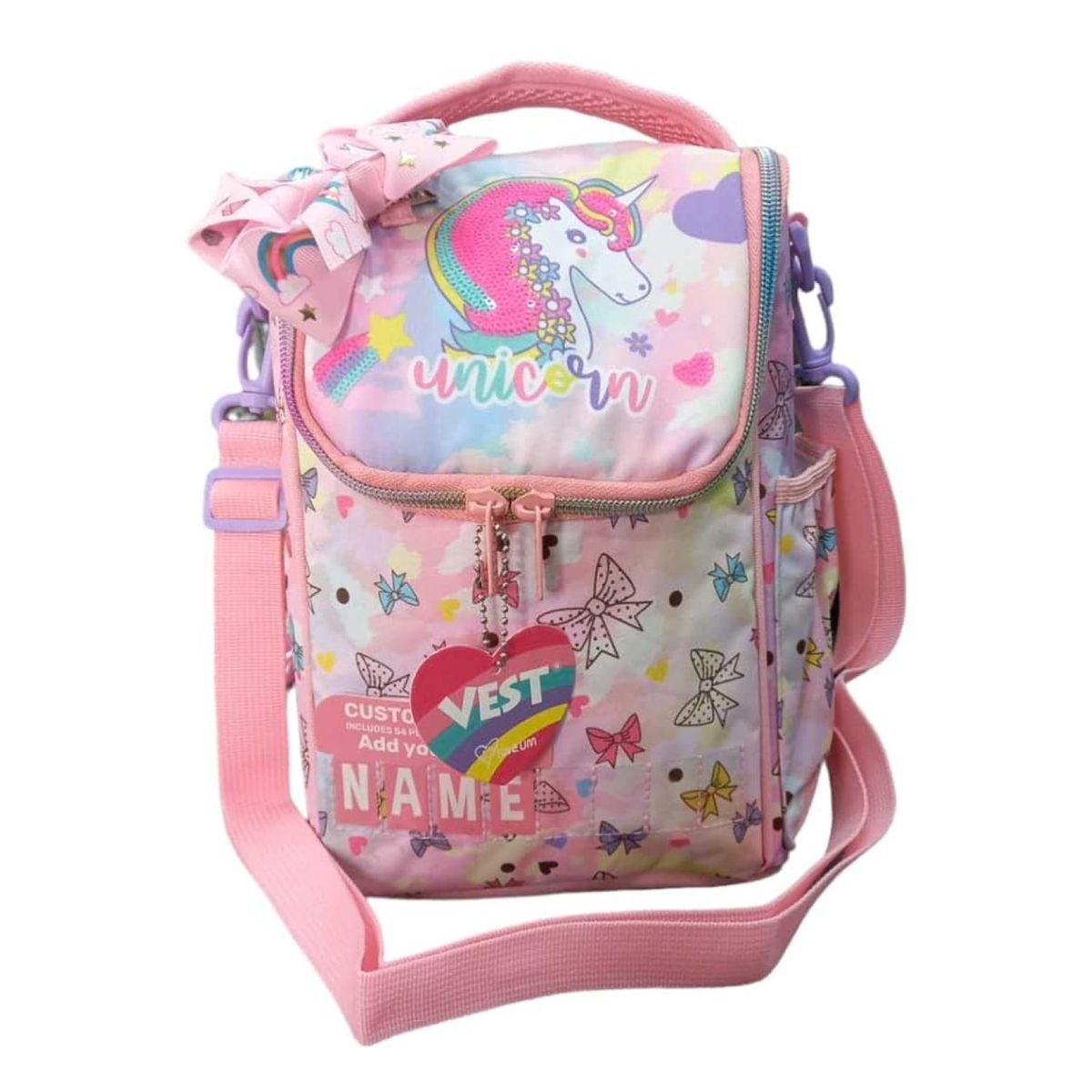 GENERICO - Lonchera Mochila Bolso 29x10x17cm Diseño Unicornio