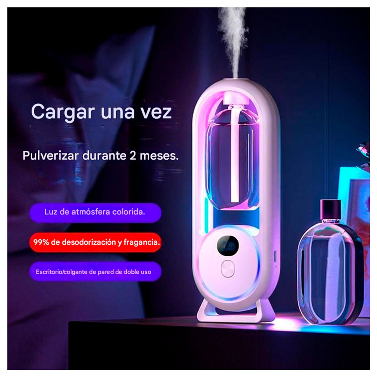 IRM - Aromatizante de Ambiente Difusor Humidificador Automático