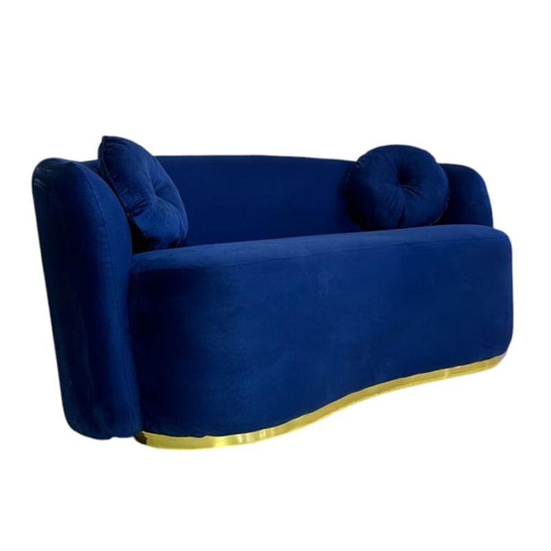 GENERICO - Sofa 3 Cuerpos Avila Azul Super Soft