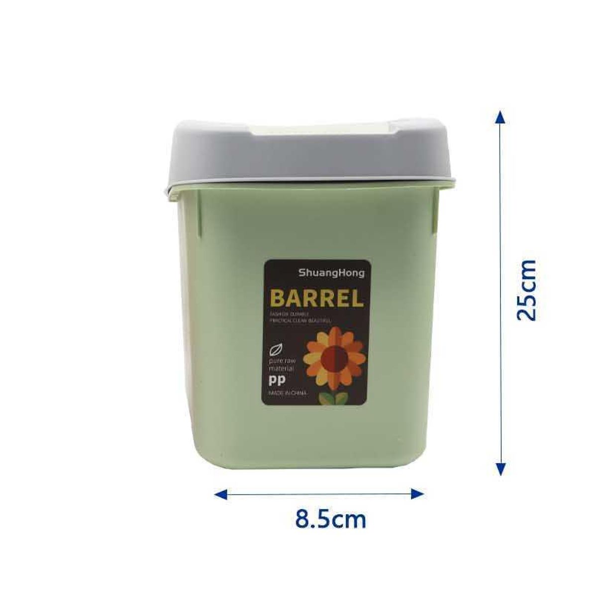 GENERICO - Basurero Plástico Tapa