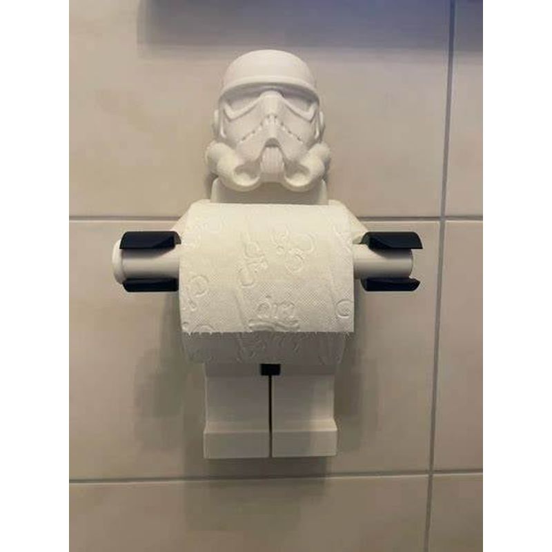 GENERICO - Soporte De Papel Higiénico Stormtrooper De Star Wars