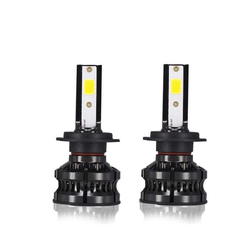 GENERICO - Ampolletas Turbo Leds h7 para motos y autos