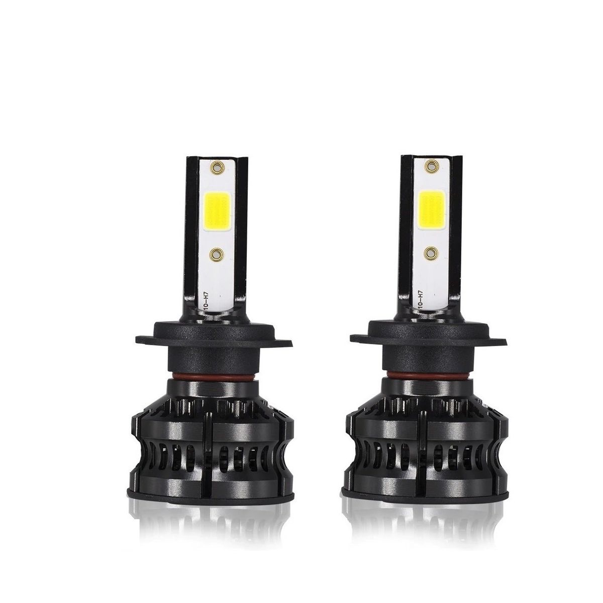 GENERICO - Ampolletas Turbo Leds h7 para motos y autos