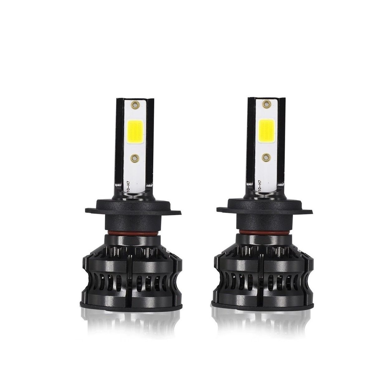 GENERICO - Ampolletas Turbo Leds h7 para motos y autos