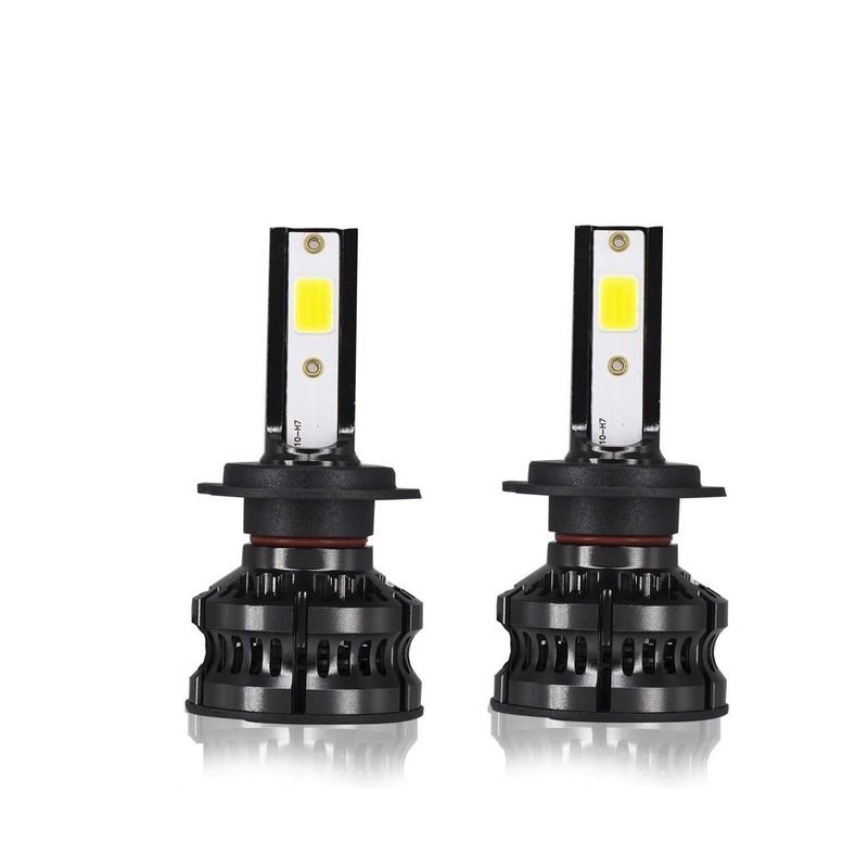 GENERICO - Ampolletas Turbo Leds h7 para motos y autos