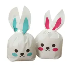 GENERICO - Pack de 20 bolsas dulceras Conejo de Pascua