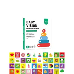 GENERICO - Tarjeta Estimulación Visual Montessori 18-36 Meses