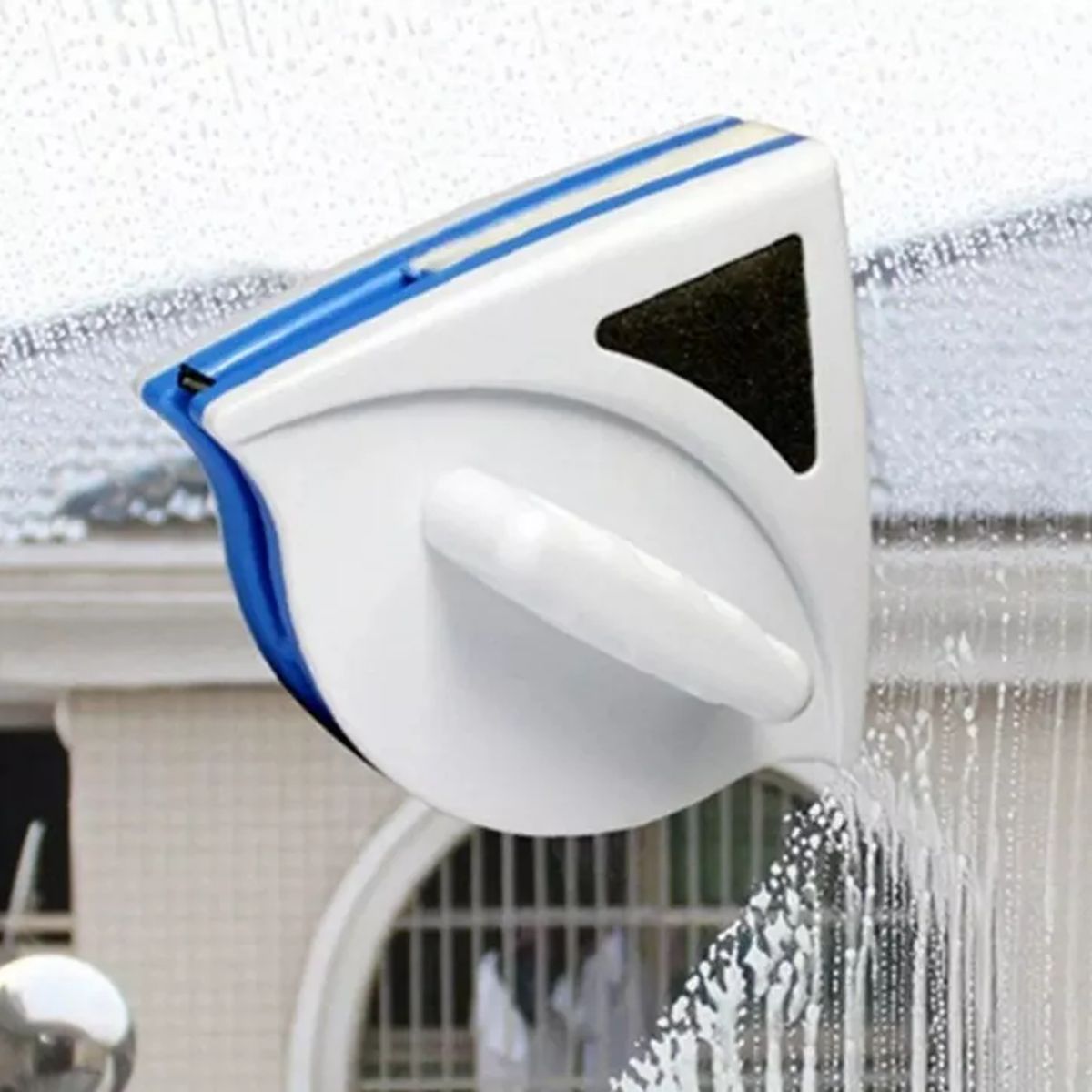 RIALP, EDICIONES - Limpiavidrios Magnético Triangular  Limpieza Segura y Eficiente