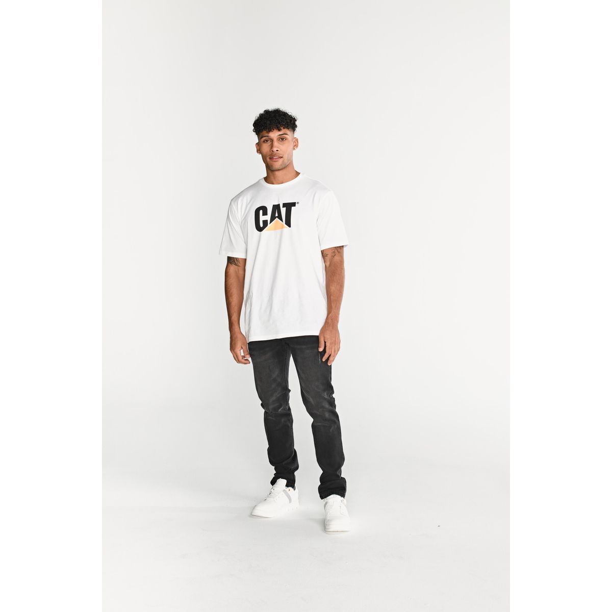 CAT - Jeans Skinny Hombre Triblend Stretch Denim Gris CAT CAT