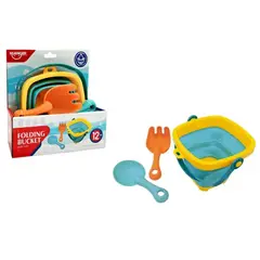 GENERICO - Set De Playa Juguete Arena Infantil Balde Plegable Accesorio