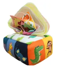 GENERICO - Caja De Pañuelos Interactiva Sensorial Para Bebés