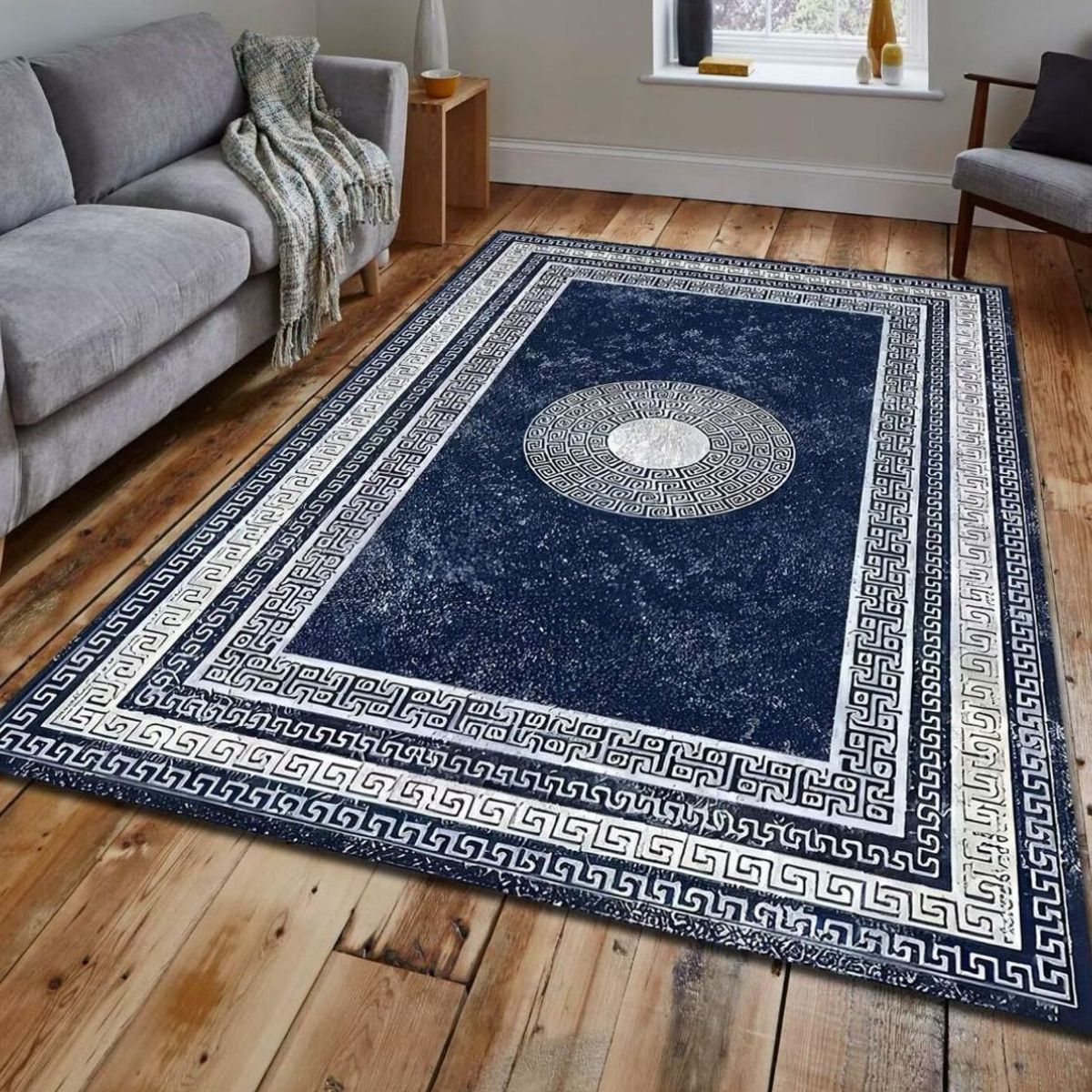 GENERICO - ALFOMBRAS RECTANGULAR CON DISEÑO 200X240 CM ILUSION 3D