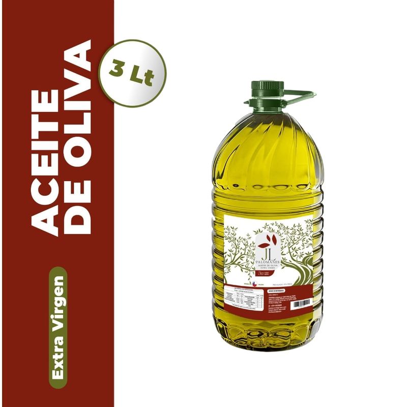 GENERICO - Aceite De Oliva Extra-Virgen JL Palomanes 3Lt 0,3 Acidez Max