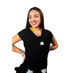 MITIMA - Fular PortaBebe Negro