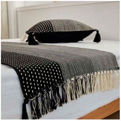 Imagen 2 del producto Piecera de Algodon-Lino 60*210 + 02 Fundas de cojin