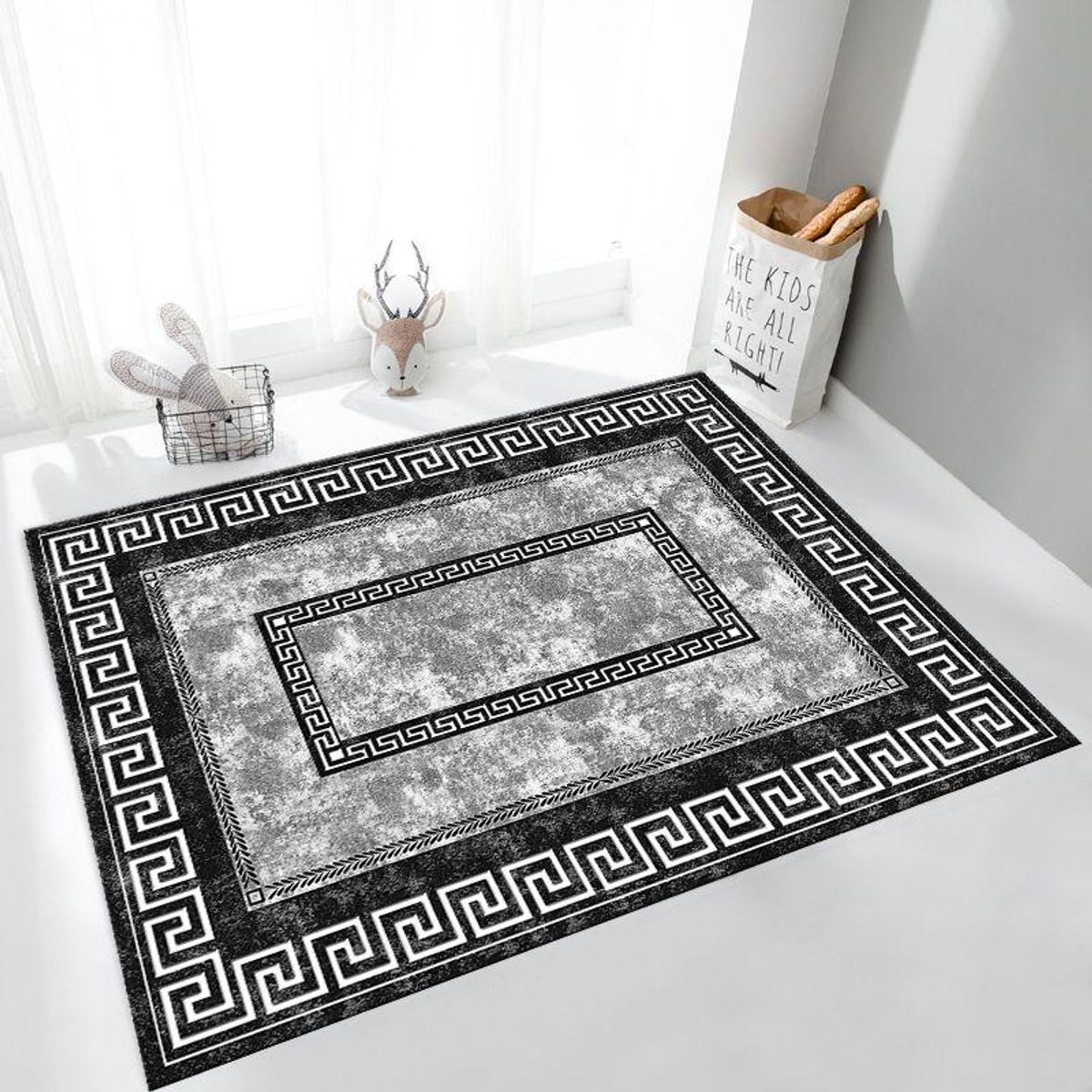 GENERICO - ALFOMBRAS RECTANGULAR CON DISEÑO 200X240 CM ILUSION 3D