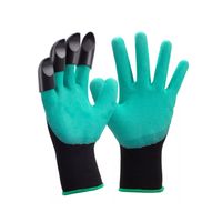 Guantes Para Jardinería Con Garras Trabajo Jardín