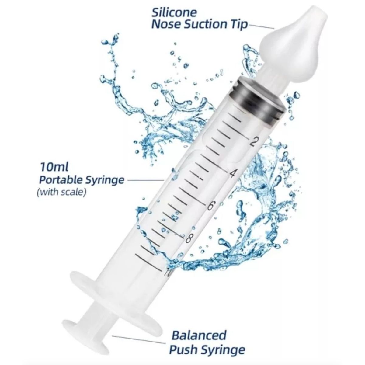 GENERICO - Absorbente Nasal Recargable Para Recién Nacidos Limpiador